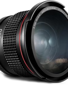 Altura Photo 58MM 0.35x Fisheye Wide Angle Lens (w/Macro Portion) for DSLR Cameras EOS Rebel 70D 77D 80D 90D T8i T7 T7i T6i T6s T6 T5i T5 T4i T3i T100 SL1 SL2 SL3