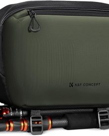 K&F Concept 2 in 1 Sling Bag Everyday Shoulder Bag & Multifunction Photography Crossbody Camera DSLR Backpack Portable Bag